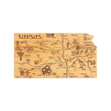 Destination Kansas Cutting Board - Alma Creamery