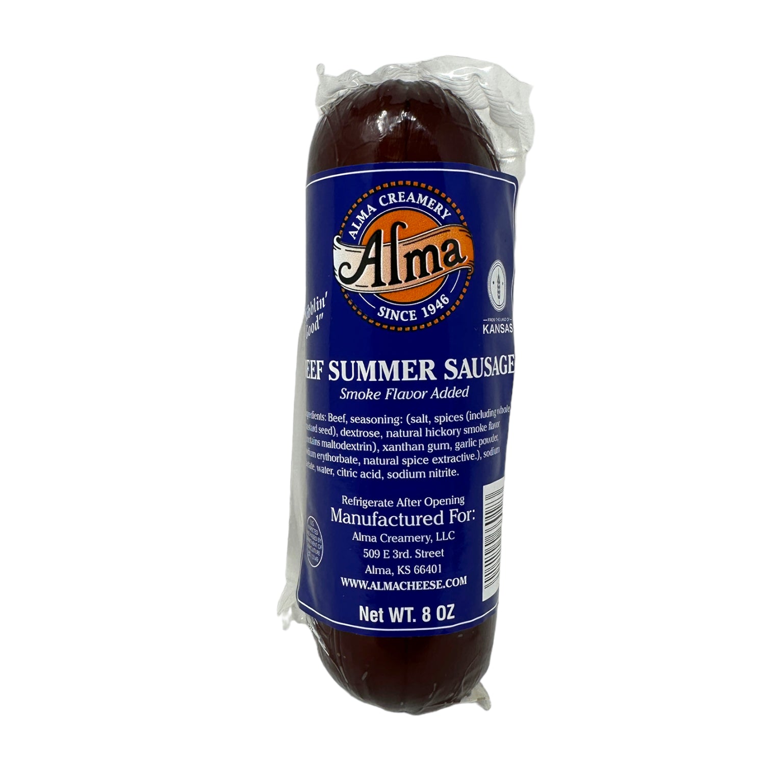 Beef Summer Sausage - Alma Creamery