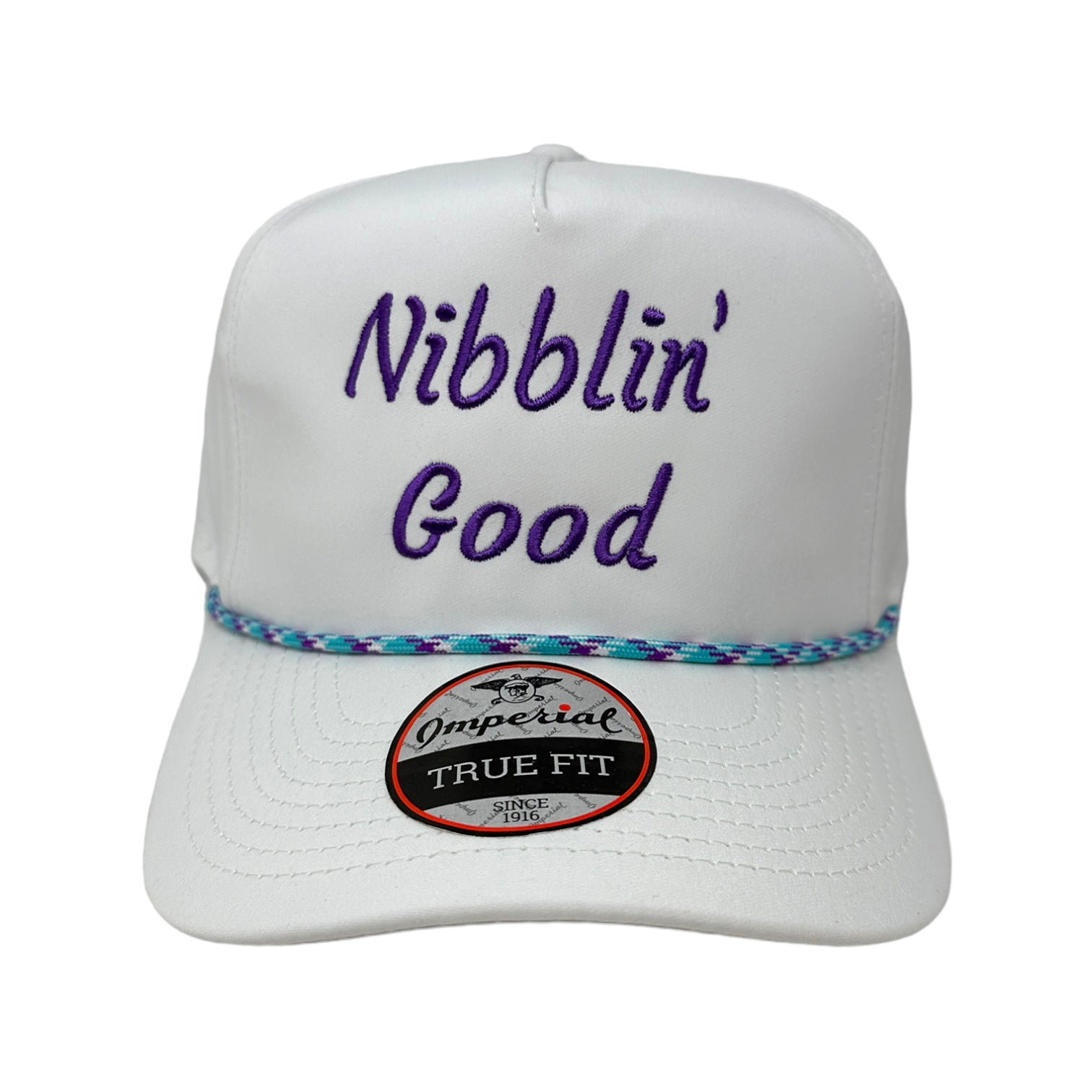 Nibblin Good Purple Rope Hat - Alma Creamery