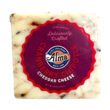 Cranberry Chipolte Cheddar Cheese - Alma Creamery