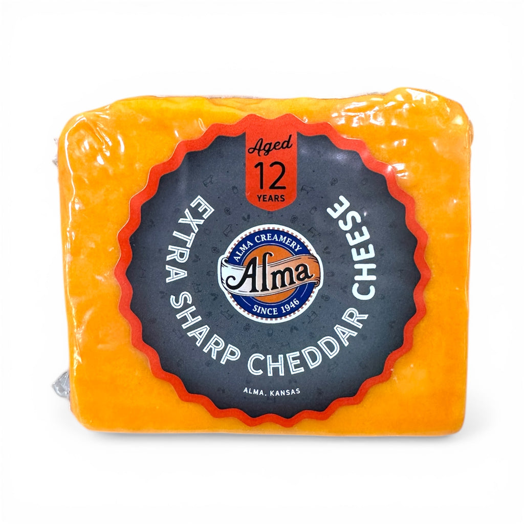 10 Year Extra Sharp Cheddar Cheese - 1 lb – Alma Creamery