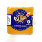 Mild Yellow Cheddar Cheese - 8 oz. Deli - Alma Creamery