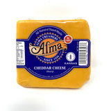Sharp Cheddar Cheese - 8 oz. Deli - Alma Creamery
