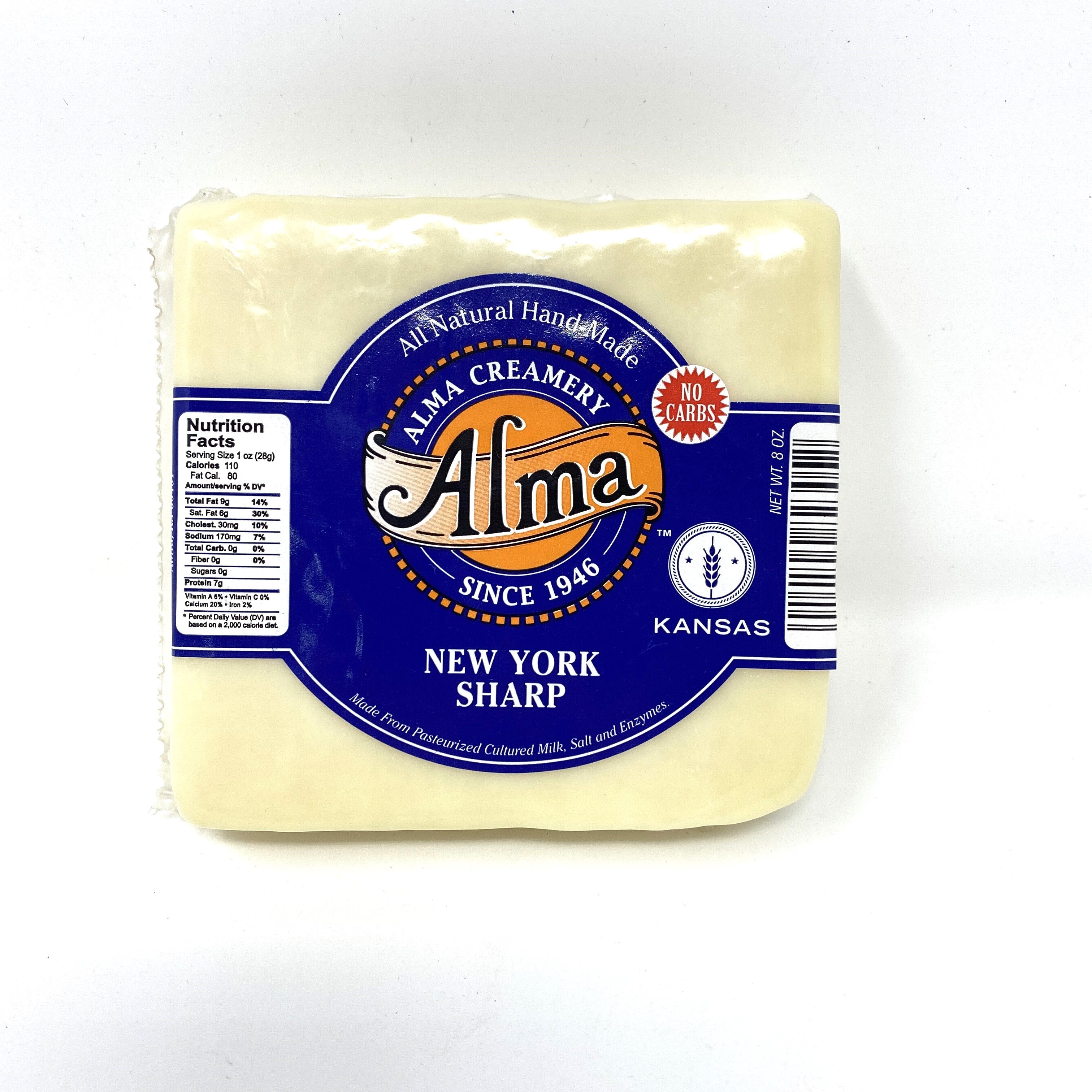 New York Sharp - 8 oz. Deli - Alma Creamery