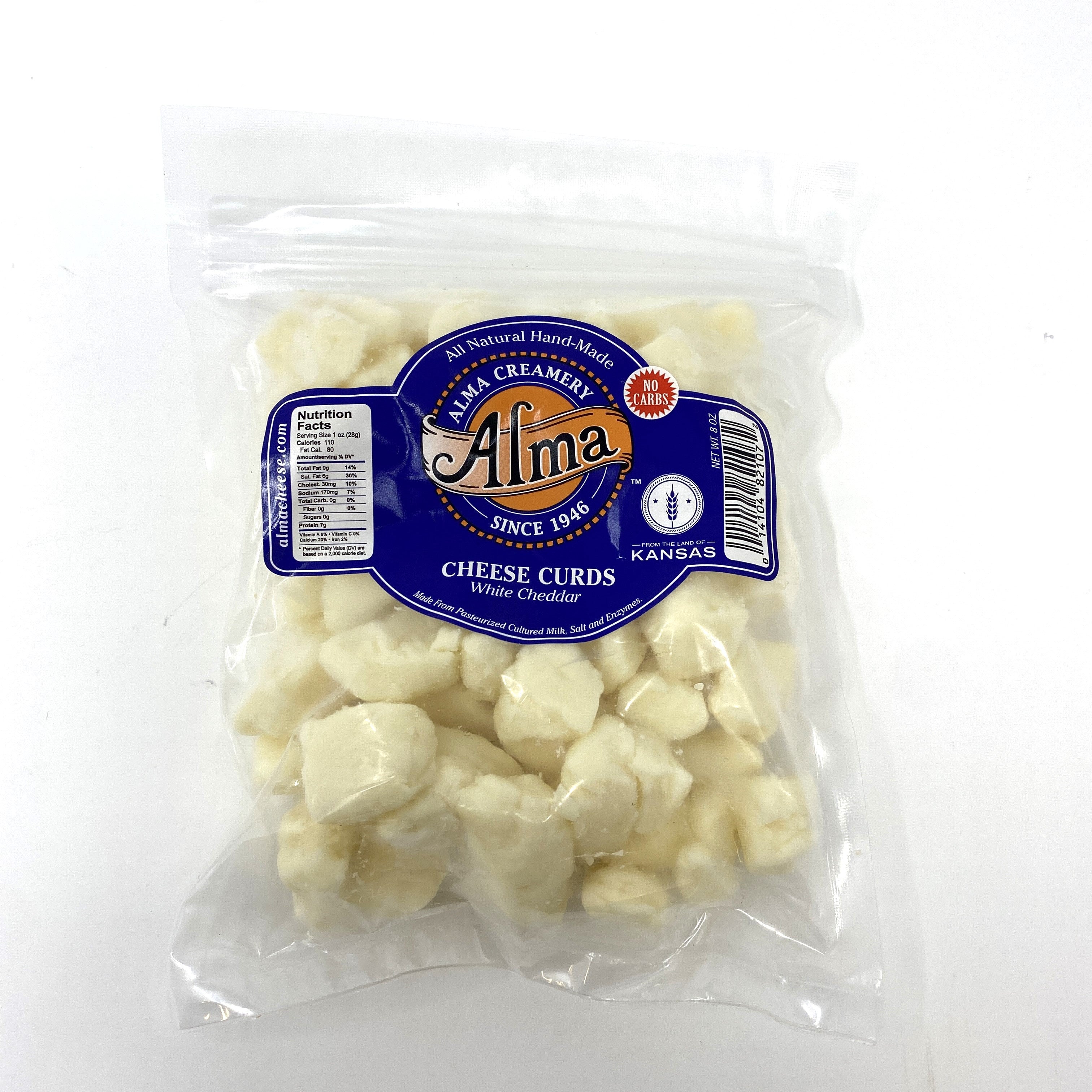 White Cheese Curds - 8 oz. - Alma Creamery